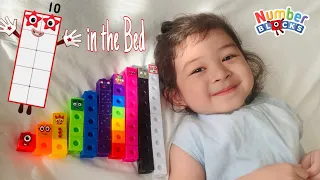 Sing Ten in the Bed with the Numberblocks | Learn Subtraction | Countdown from 10 | Baby Playful