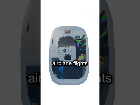 Why are airplanes ALWAYS like this?? #roblox #shorts #robloxrant #rblx #relatable #robloxanimation