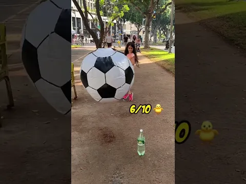 Last Guy 🤦🏻‍♂️ BEST Huge Ball Reactions! ⚽️ #shorts