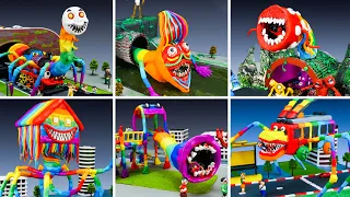 ✋ ALL MONSTER Trevor Henderson RAINBOW | Leovincible & Trevor Henderson Creatures with Clay
