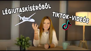 Így lettem légiutaskísérőből TikTok-videós: Az én történetem | Sápi Vivien
