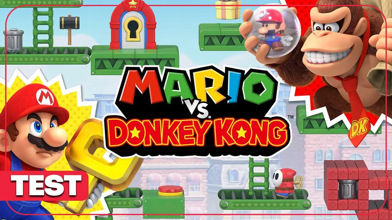 Vido-Test de Mario Vs. Donkey Kong par ActuGaming