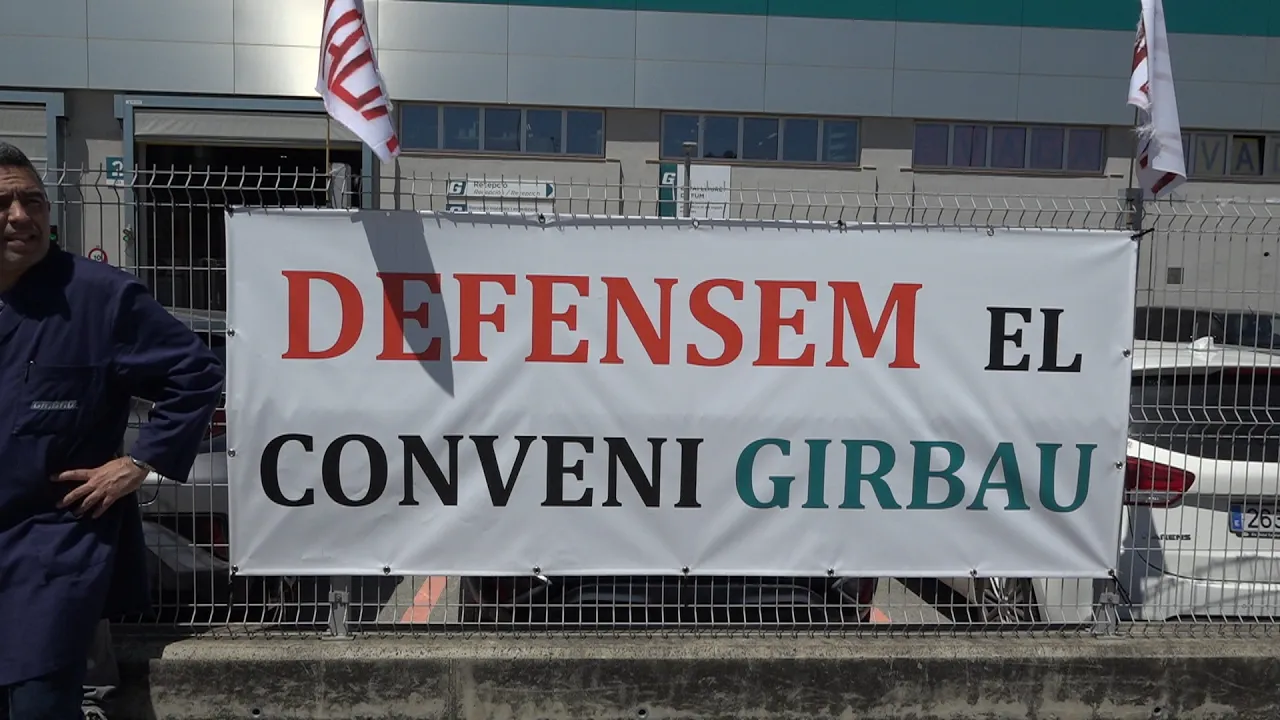 Els treballadors de Girbau a Vic inicien vaga aquesta nit després d’una mediació sense acord