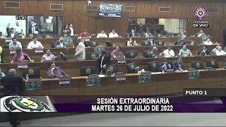 Emisión en directo de TV Camara Paraguay