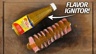 I tried the BANNED Sauce that makes everything better!