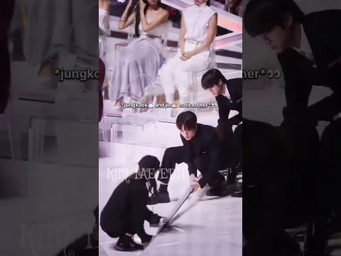 the way jungkook🐰 and jin🐹 helped the staff girl😍💜#bts #jungkook #shorts
