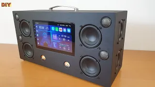 DIY: Portable Bluetooth Car Android Speaker 4X4
