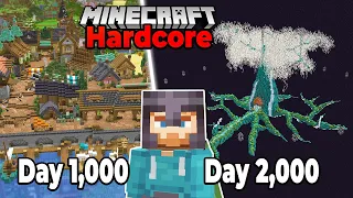 I Survived 2,000 Days in Hardcore Minecraft Forever World Survival [MOVIE]