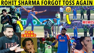 NASEEM SHAH CRYING 😳 SIRAJ HITTING RIZWAN 😂 ROHIT FORGETS COIN | IND VS PAK T20 WC 2024 HIGHLIGHTS