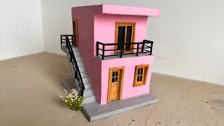 Arquitetura civil moderna,casa construída de maneira simples e econômica #construction