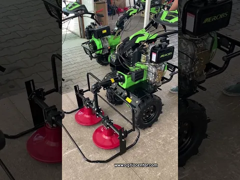 Dizel motokultivator so rotaciona kosachka #agriacentar #agriculture #gardening