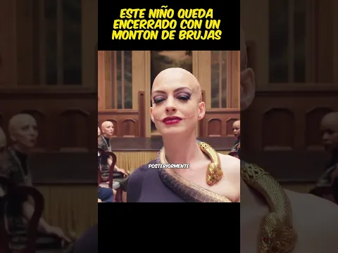 🧙‍♀️Este niño queda encerrado con un montón de brujas #viral #pelis #curiosidades