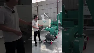 English version of feed pellet machine production line English explanation