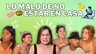 LO MALO DE NO ESTAR EN CASA // CON FAMILIA RECOCHA