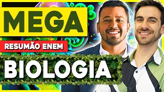 🍀🤯 TODA A BIOLOGIA para o ENEM 2025: Revisão Completa 3 ANOS EM 4 HORAS!!