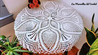 TAPETE tejido a CROCHET paso a paso (tutorial completo)