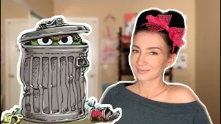 Oscar The Grouch Makeup / After Special Treats