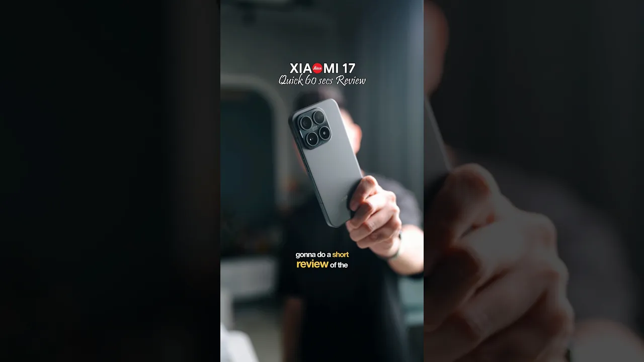 Vid�o-Test de Xiaomi 17 par Lim Reviews