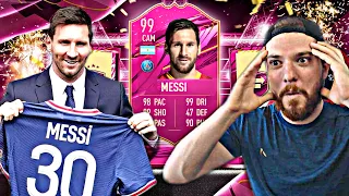 تجربة ميسي ال99 😱🔥!! + تفتيح بكجات 😍!! FIFA 21