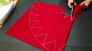 خياطة فستان بحركة واحدة فقط وبسيط جدآ | نصائح وحيل خياطة مذهلة تستحق التعلم! @Monary Idea