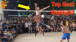 Best Volleyball Highlight || DUK B.RANTANA MAB Vs SOVANNETH PICH DINGDONG - Famous Volleyball Player