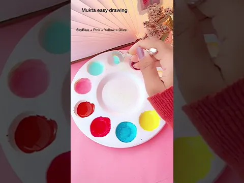 Handmade Painting color | How to make paint color #shorts