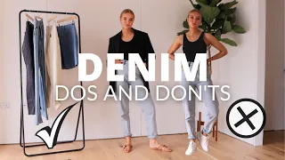 HOW TO STYLE DIFFERENT JEANS | A Comprehensive Denim Guide