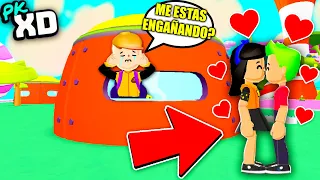 ESPÍO A MI NOVIA DURANTE 24 HORAS EN PK XD!!!😨¿ME FUE INFIEL?❤️-kaleta