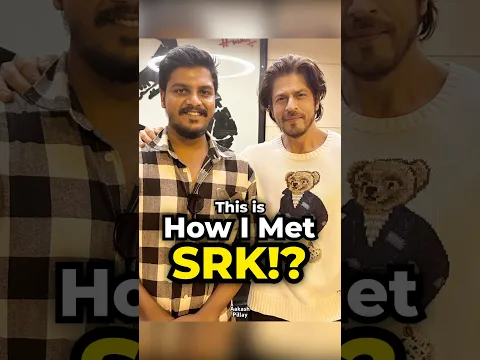 I Met SRK! 😱