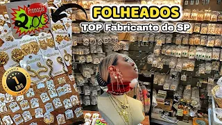 MUITO BARATO - FOLHEADOS Atacado DIRETO Da FÁBRICA Na 25 DE MARÇO SP, João e Maria Folheados ATACADO