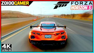 Forza Horizon 5 - Mostrando a MAIOR RETA do JOGO - PT-BR