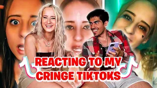 My GUY BESTFRIEND reacts to my CRINGEY tiktoks *ROASTED*