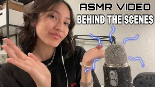 How I make my ASMR videos (behind the scenes, fails, mics,..)