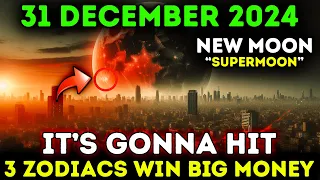 3 Zodiac Signs That Will Receive Lots Of Money On December 31, 2024 – New Moon Prediction!