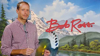 Keeping The Bob Ross Dream Alive | Towering Mountain Reflections