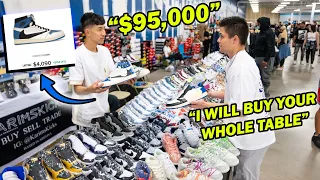 CASHING OUT AT ARIZONA'S LARGEST SNEAKER SHOW! *Buying CRAZY Shoes at Heated Sole AZ*