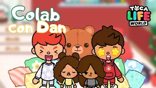¡Hacemos una pijamada con Dan y su hija! 😍 *Colaboracion con Toca Dan* 💖 | Toca Boca Life World