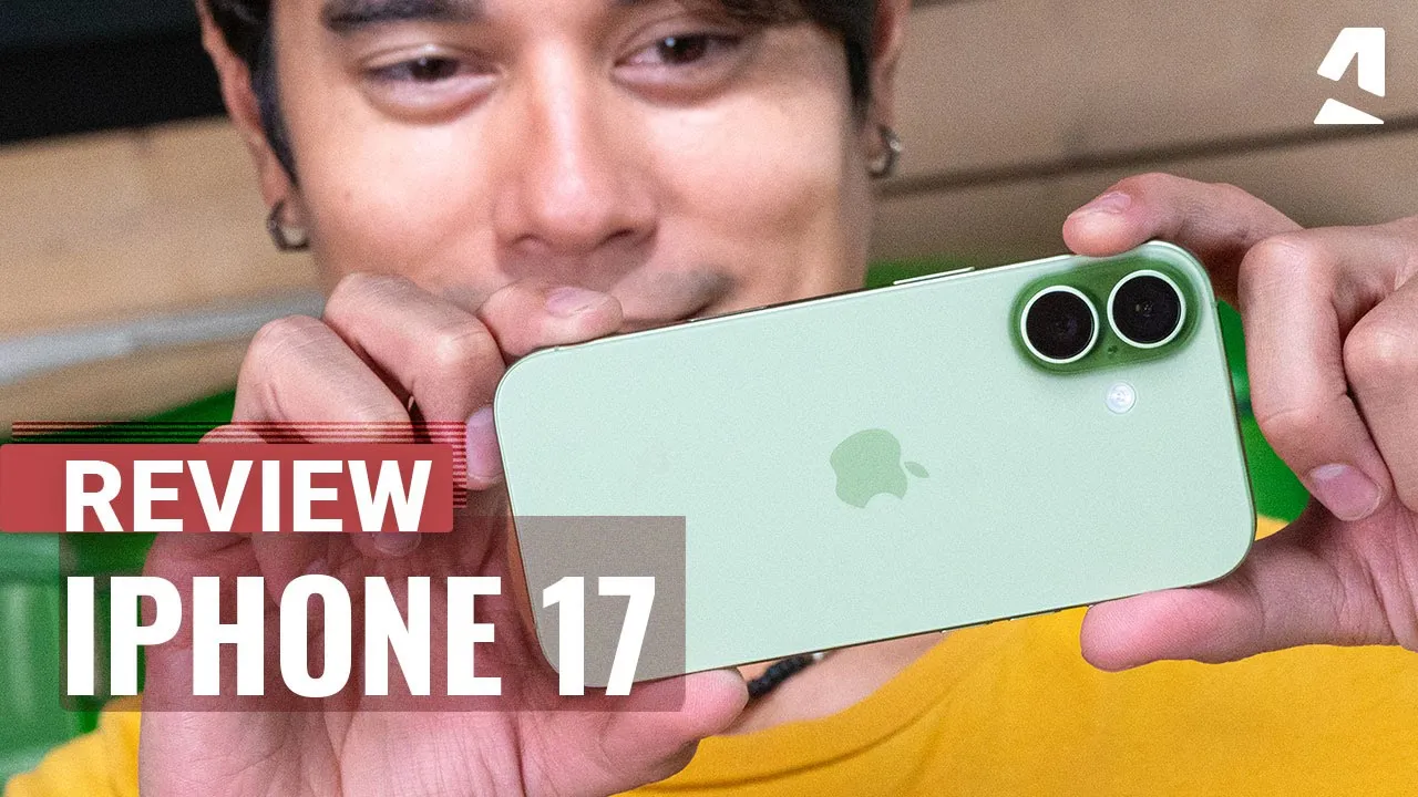 Vidéo-Test de Apple iPhone 17 par GSMArena