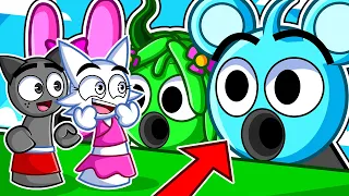 PASEO en los TOBOGANES de SPRUNKIS más GRANDES del MUNDO 😱 en ROBLOX