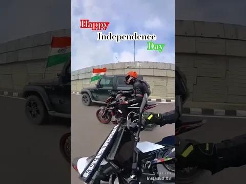 Happy independence day 🇮🇳 #bharat #thar #duke390