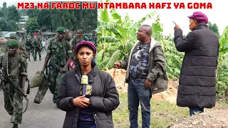 🔴BREAKING: M23 NA FARDC MU NTAMBARA IKOMEYE // M23 IRASHAKA KWINJIRA I GOMA