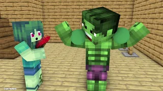 HULK & ZOMBIE GIRL LIFE - Animation