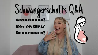 Schwangerschafts Q&A - Abtreibung? Boy or Girl? Reaktion? | insta:_mandyhess_