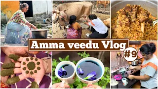Vlog#09||💃Romba Naal Kalichu Amma Veetuku Ponen|Village Life & Briyani|Jun07,2023 #home #vlog #tamil