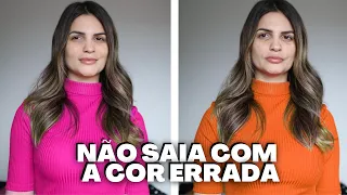 DESCUBRA AS MELHORES CORES DE ROUPA PARA VOCÊ USAR E NUNCA MAIS ERRE!