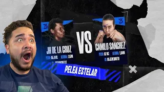 REACCIONANDO A LA PELEA DE JH DE LA CRUZ vs CAMILO SANCHEZ en STREAM FIGHTERS 3