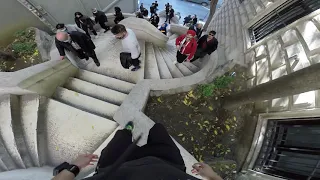 ŞEHRİNİ KEŞFET 2 - Parkour Yapan Birine İnsanların Tepkileri