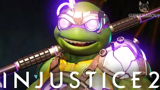 The Best Donatello I Have Ever Played - Injustice 2: "Ninja Turtles" Gameplay