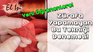 İğne Oyası Zürafa Yapımının en Kolay Yolu ve Püf Noktaları