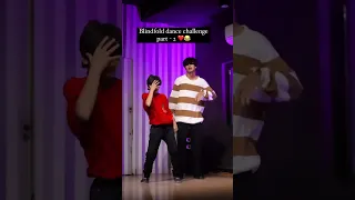 blindfold dance challenge part 2 🤣😂 #tmtstudioindia #snehparmar #dance #comedy  @Shivchauhan._